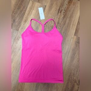 CRZ YOGA Pink Tank Top